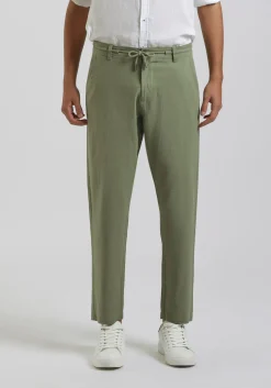 Pantaloni misto lino