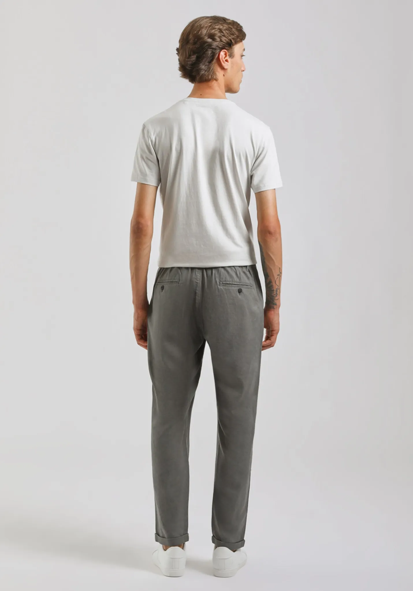 Pantaloni misto lino