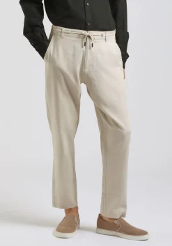 Pantaloni misto lino