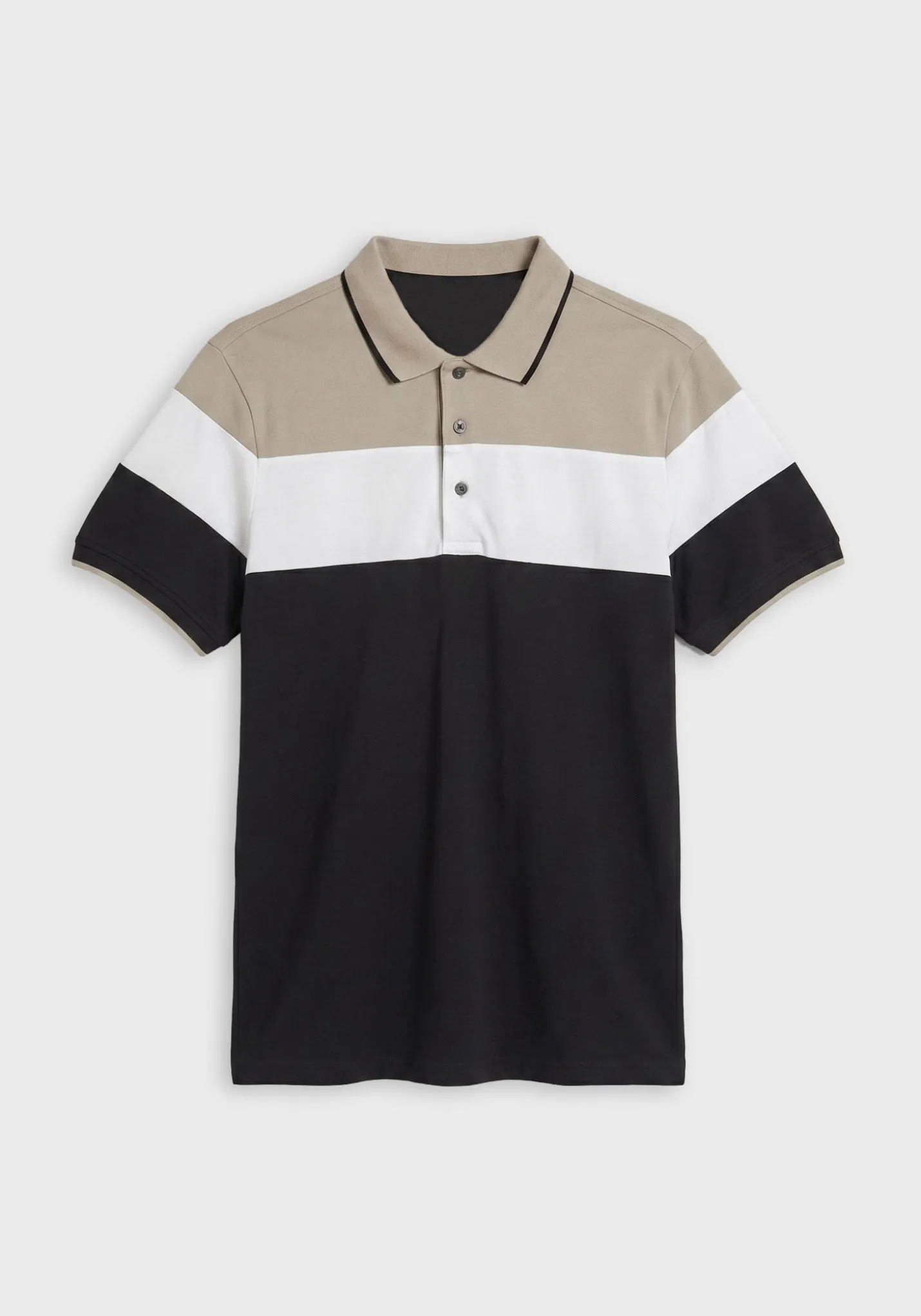 Polo colorblock