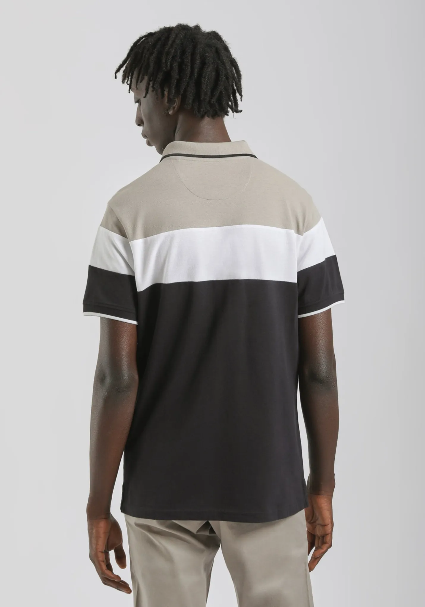 Polo colorblock