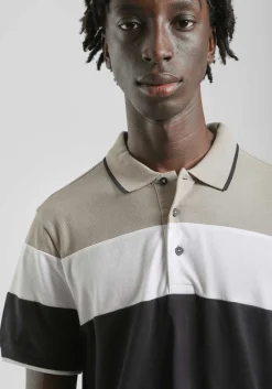 Polo colorblock