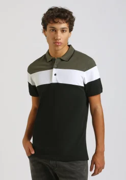 Polo colorblock