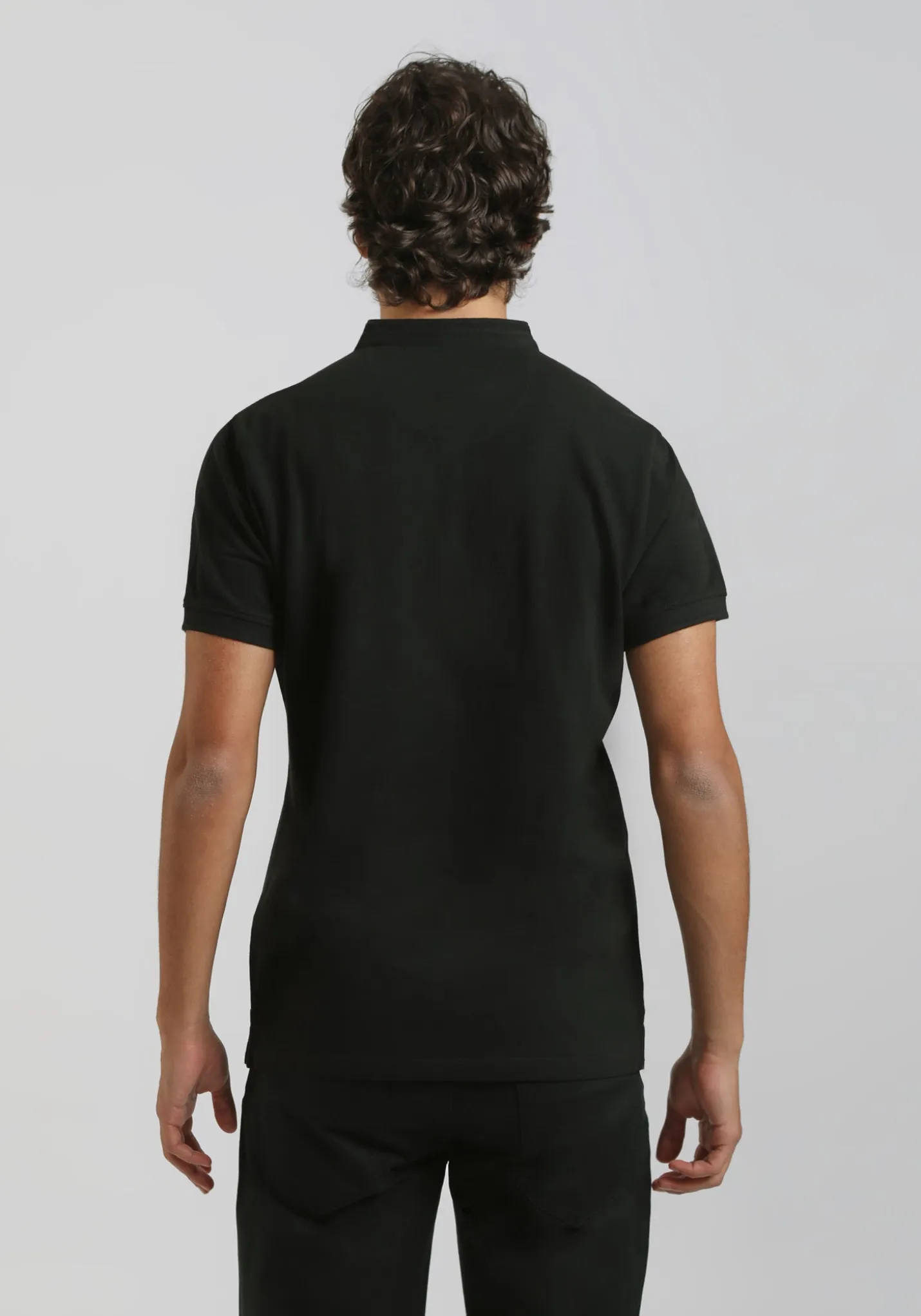 Polo coreana 100% cotone