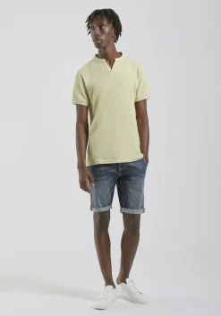 Polo coreana 100% cotone