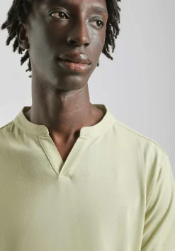 Polo coreana 100% cotone