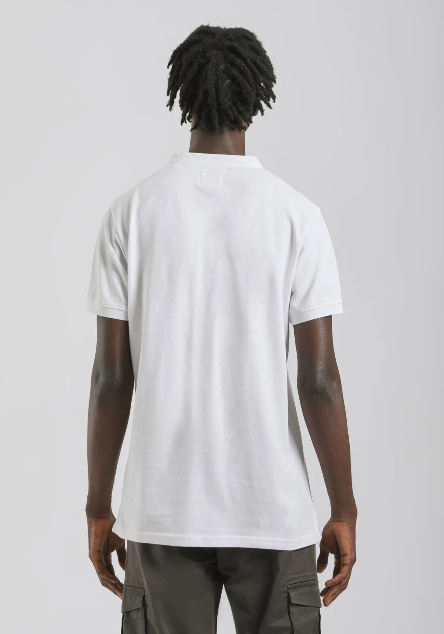 Polo coreana 100% cotone