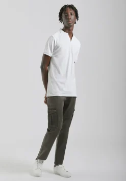 Polo coreana 100% cotone