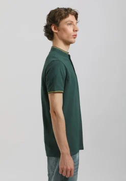 Polo coreana 100% cotone