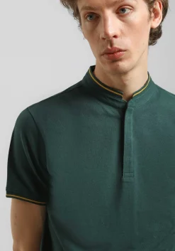 Polo coreana 100% cotone