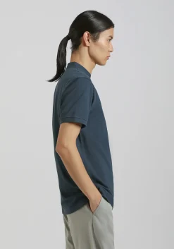 Polo coreana 100% cotone