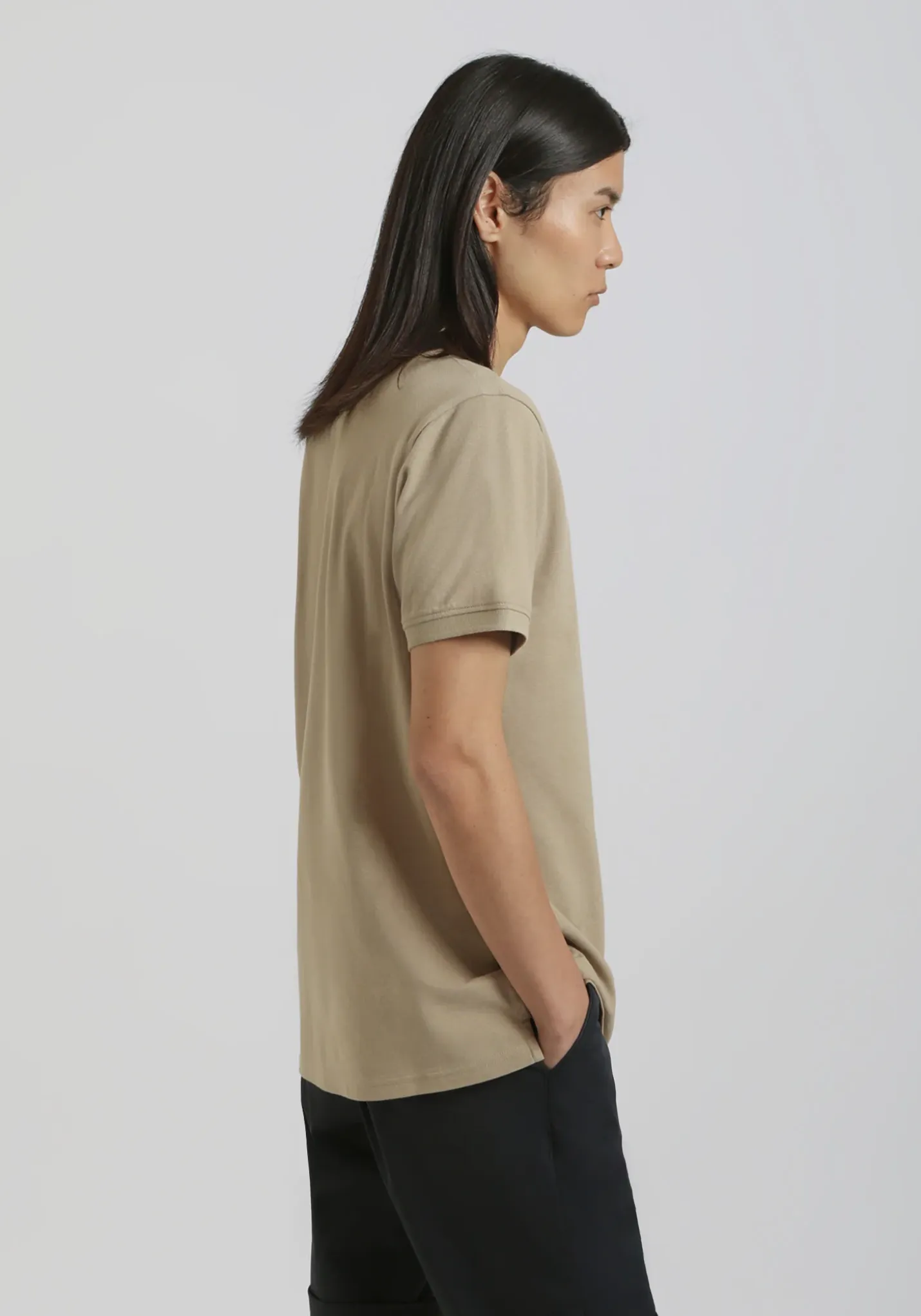 Polo coreana 100% cotone