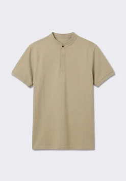 Polo coreana 100% cotone