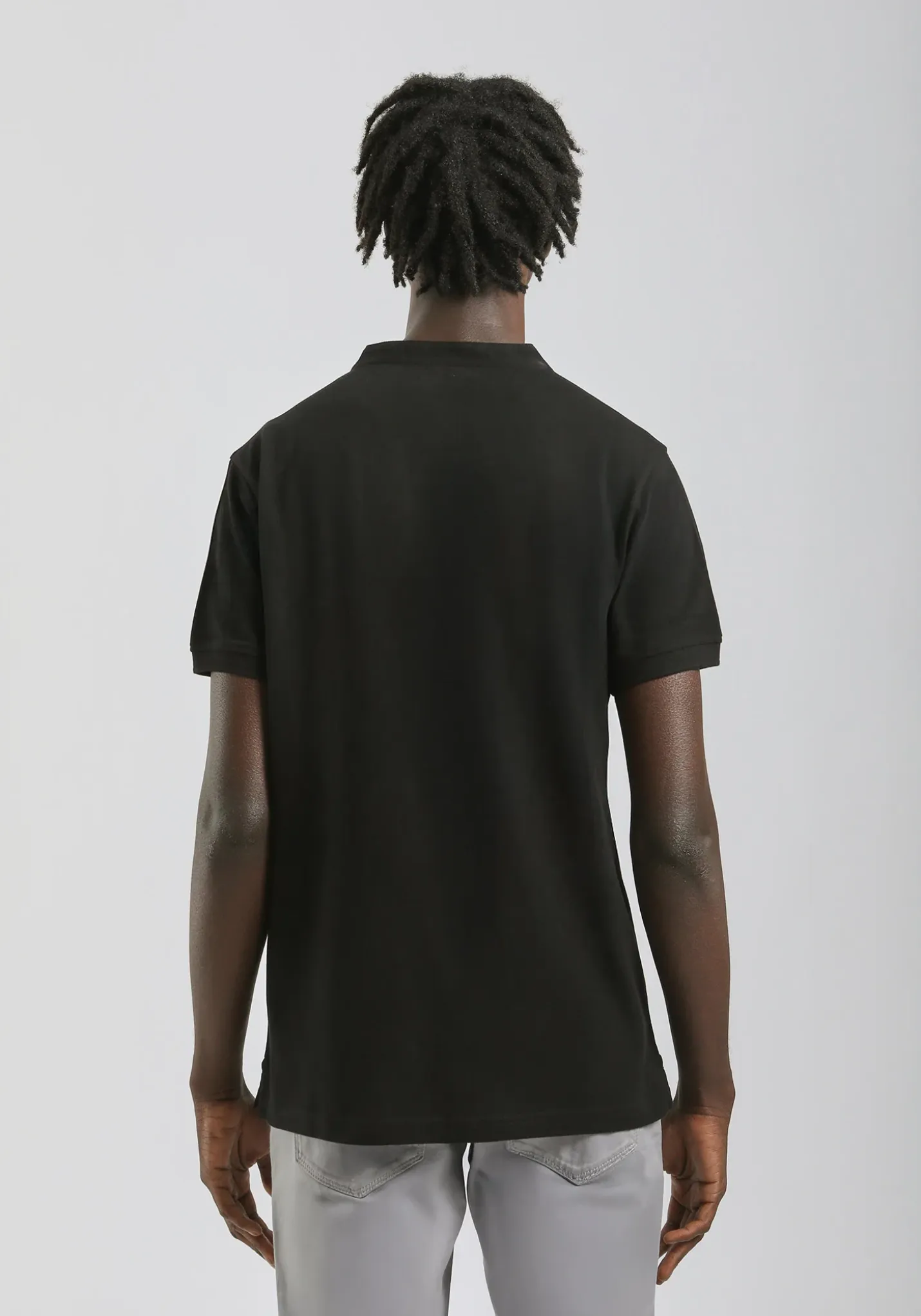 Polo coreana 100% cotone