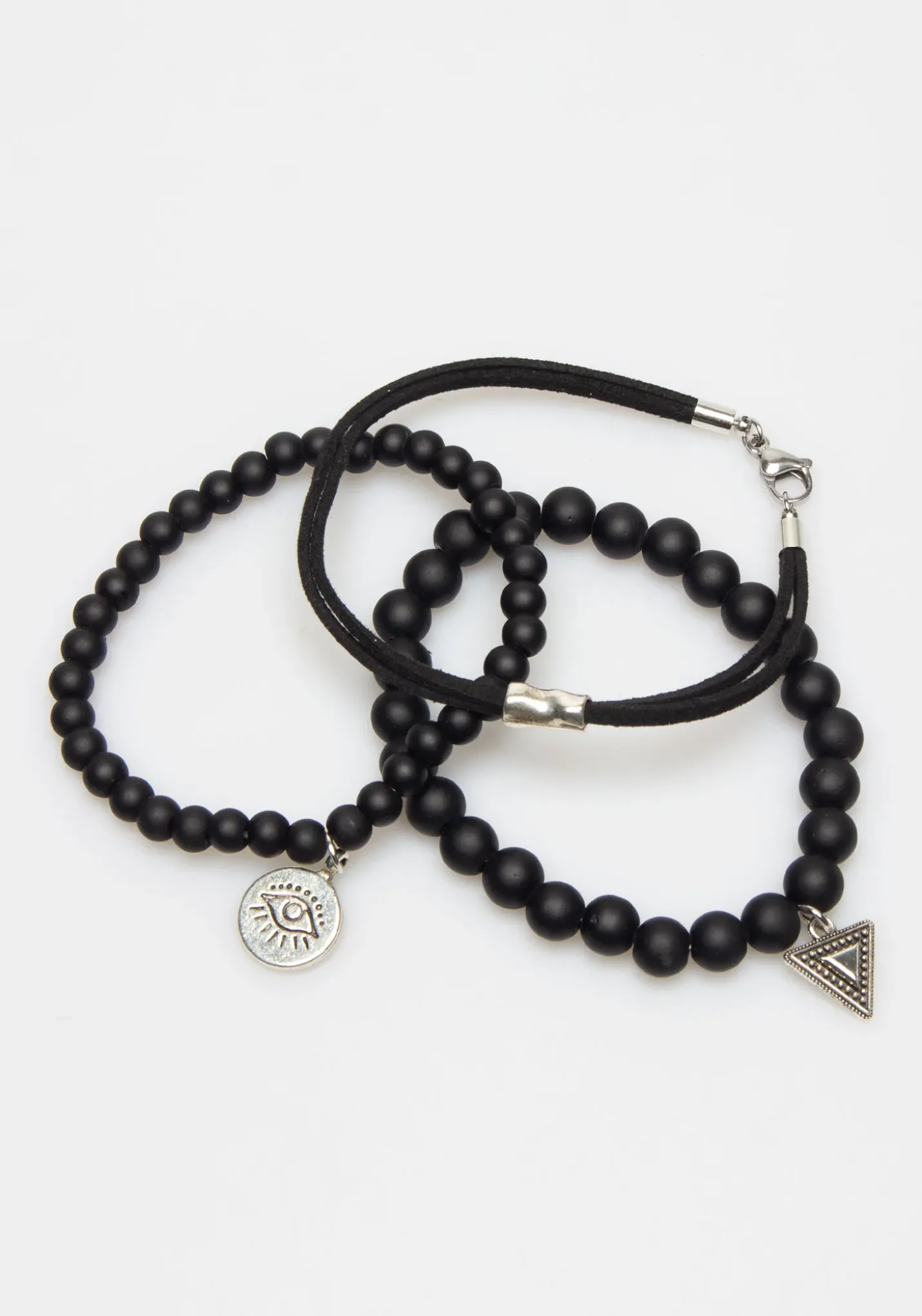 Set di bracciali in pietra