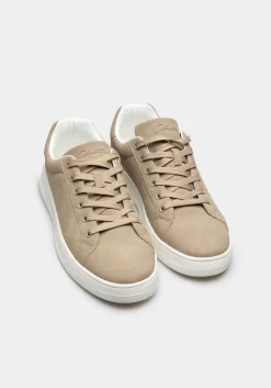 Sneakers effetto pelle