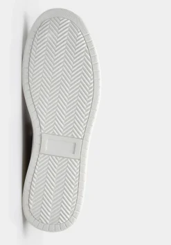Sneakers effetto pelle