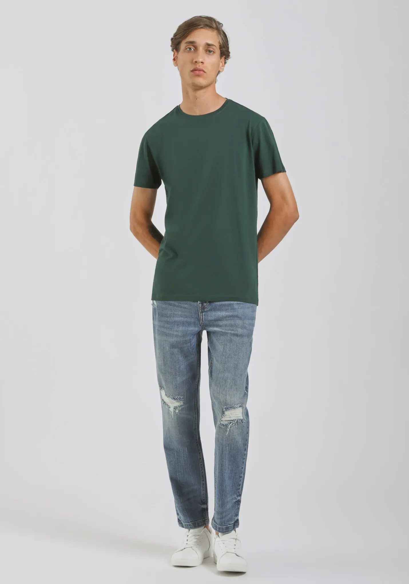 T-shirt basic 100% cotone