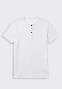 T-shirt collo serafino