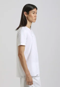 T-shirt collo serafino