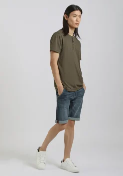 T-shirt collo serafino