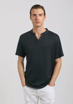 T-shirt con scollo a V