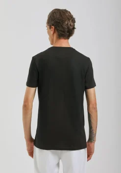 T-shirt con stampa a rilievo