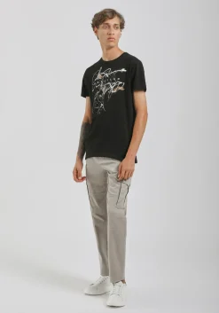 T-shirt 100% cotone con stampa