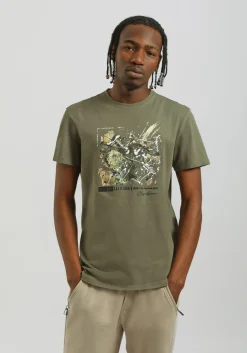 T-shirt 100% cotone con stampa