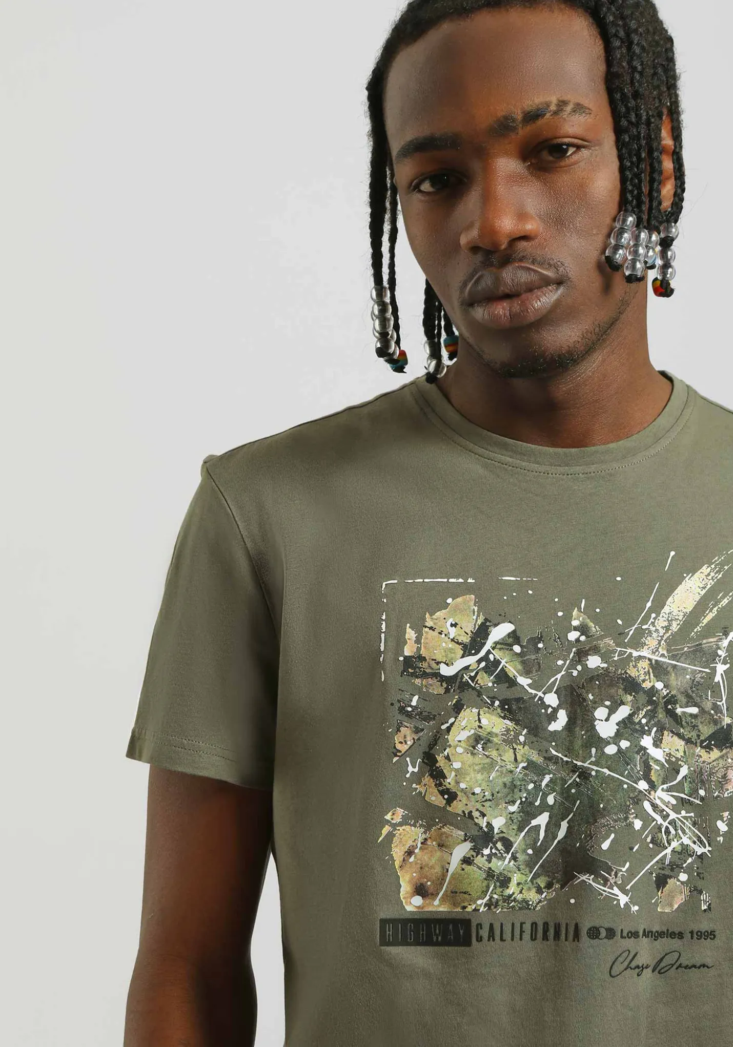 T-shirt 100% cotone con stampa
