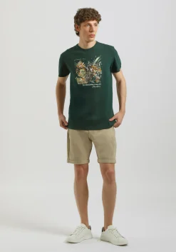 T-shirt 100% cotone con stampa
