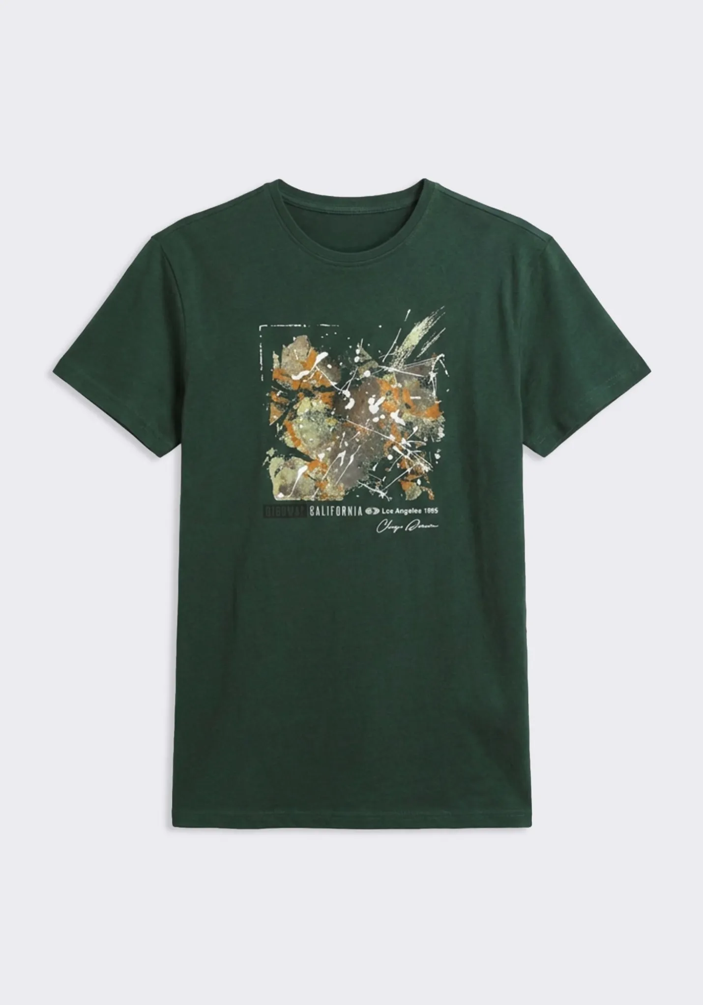 T-shirt 100% cotone con stampa