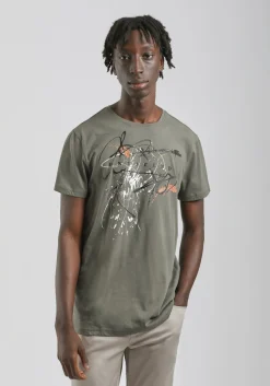 T-shirt 100% cotone con stampa