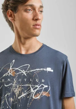 T-shirt 100% cotone con stampa