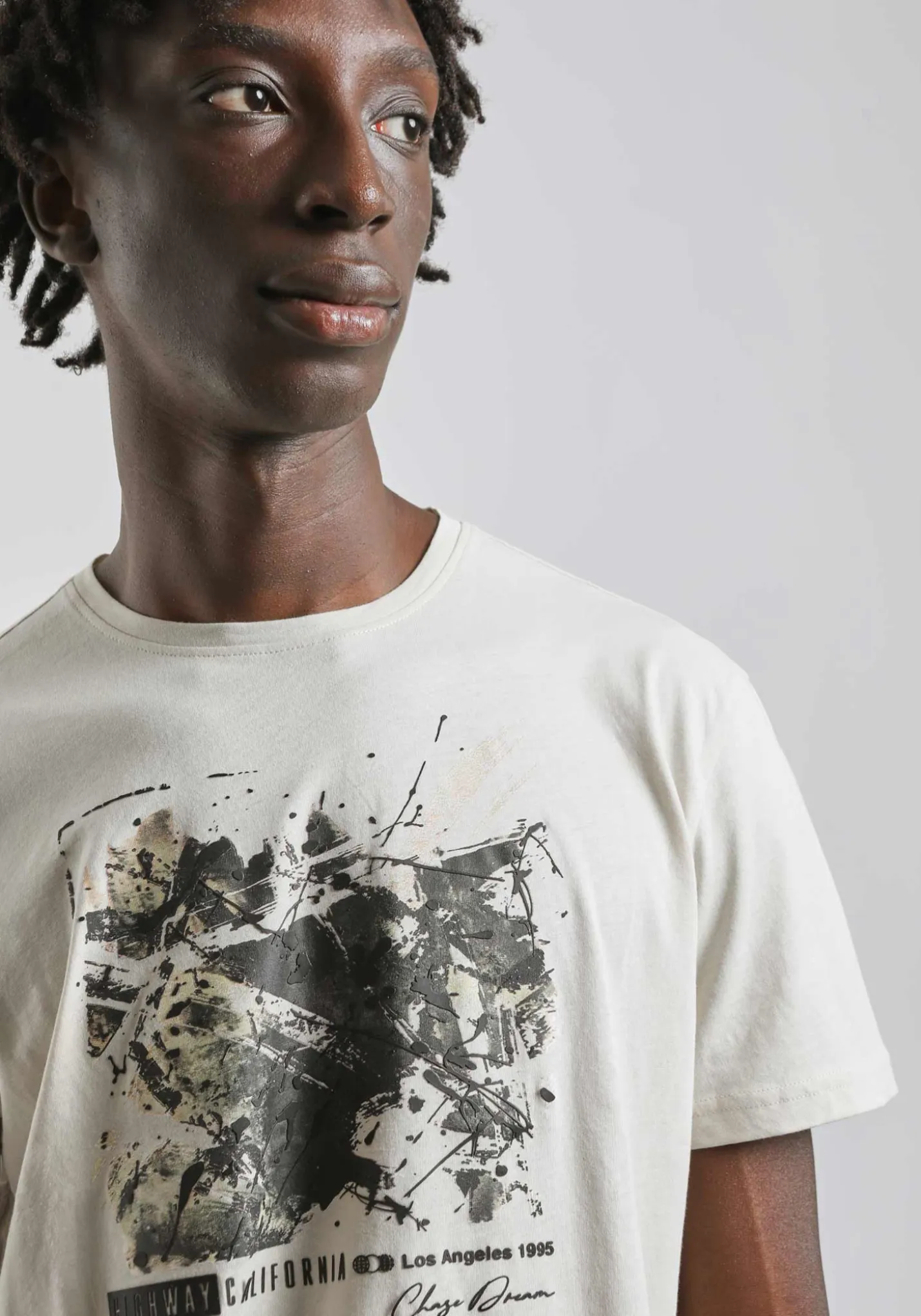 T-shirt 100% cotone con stampa