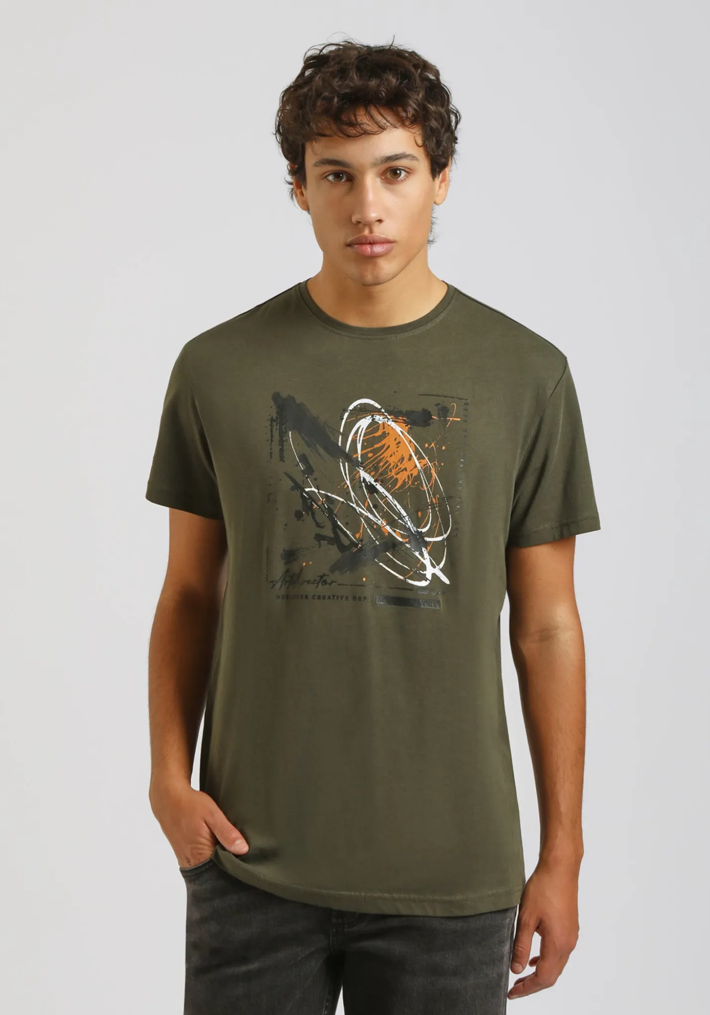 T-shirt 100% cotone con stampa