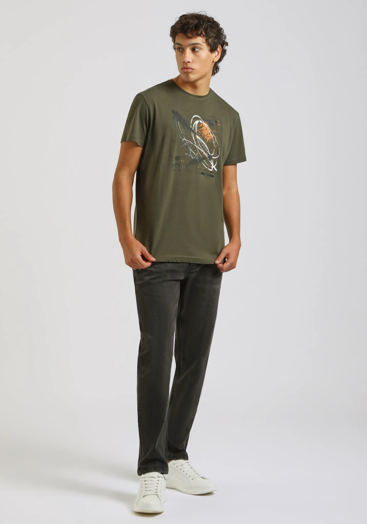 T-shirt 100% cotone con stampa