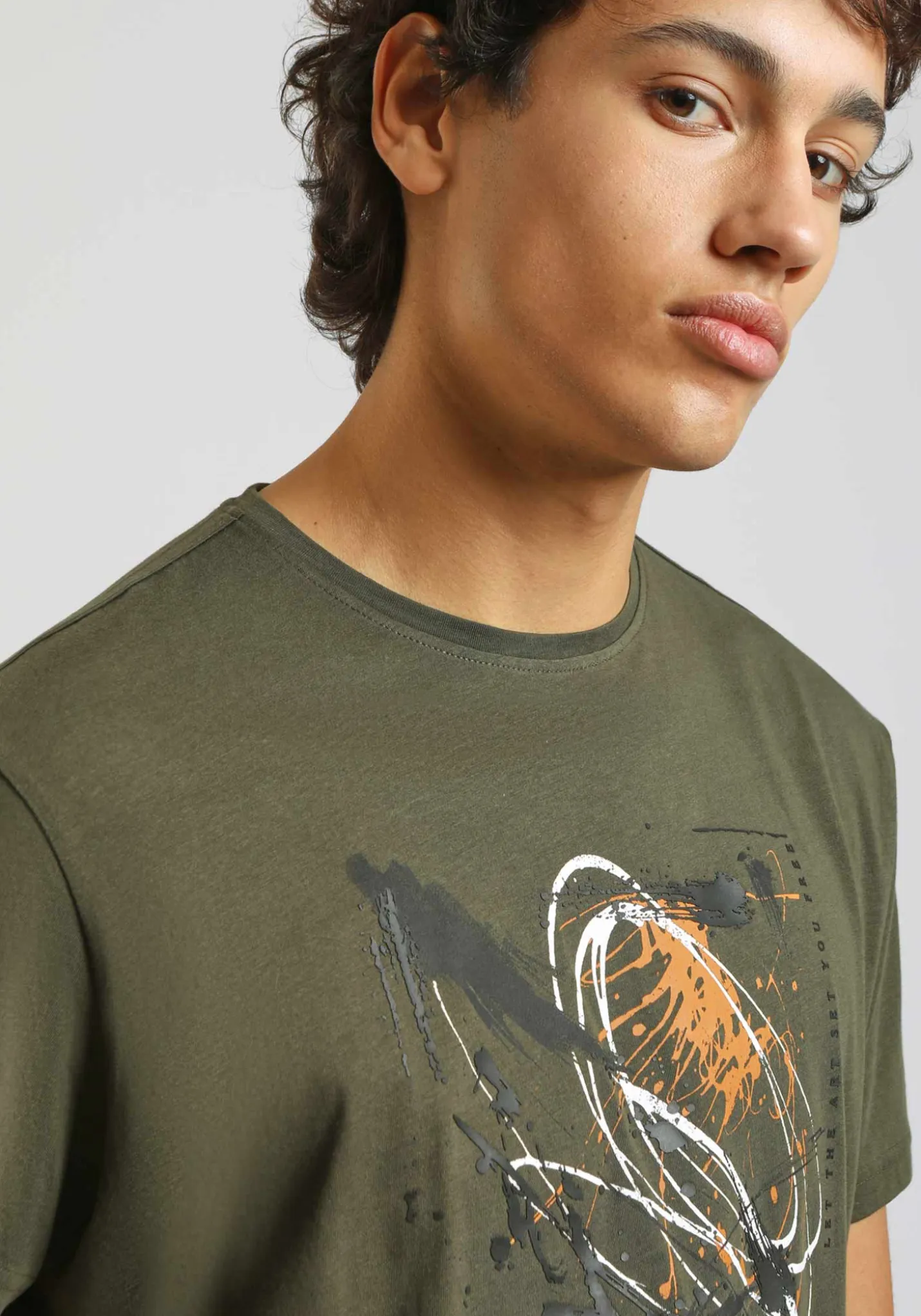 T-shirt 100% cotone con stampa