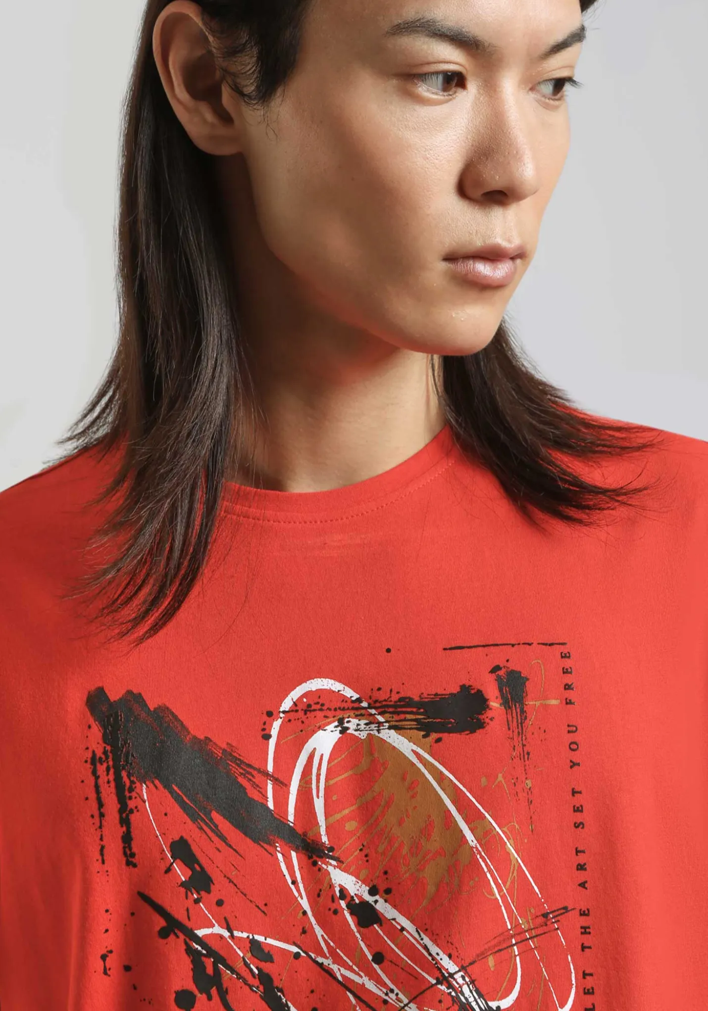 T-shirt 100% cotone con stampa