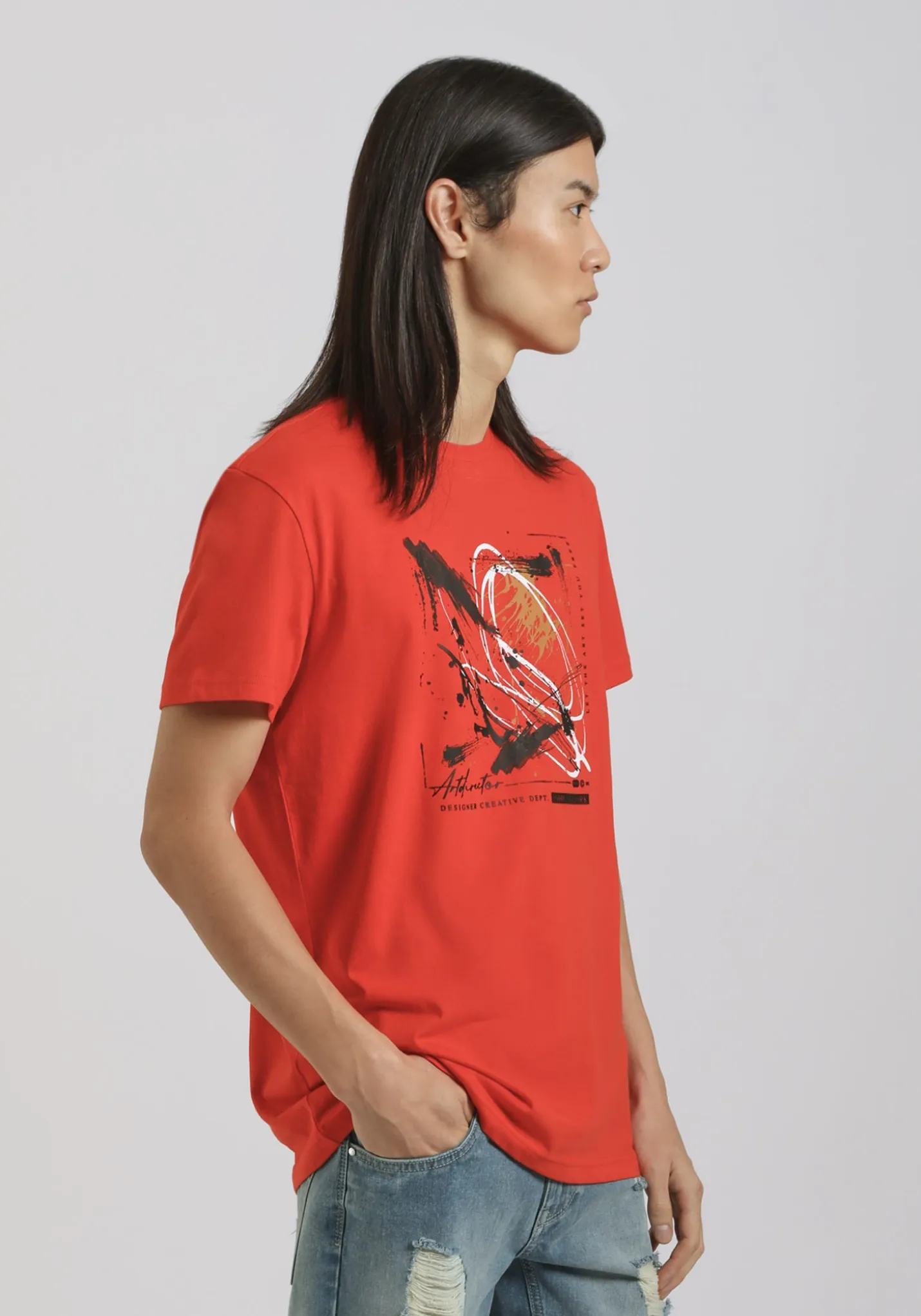 T-shirt 100% cotone con stampa