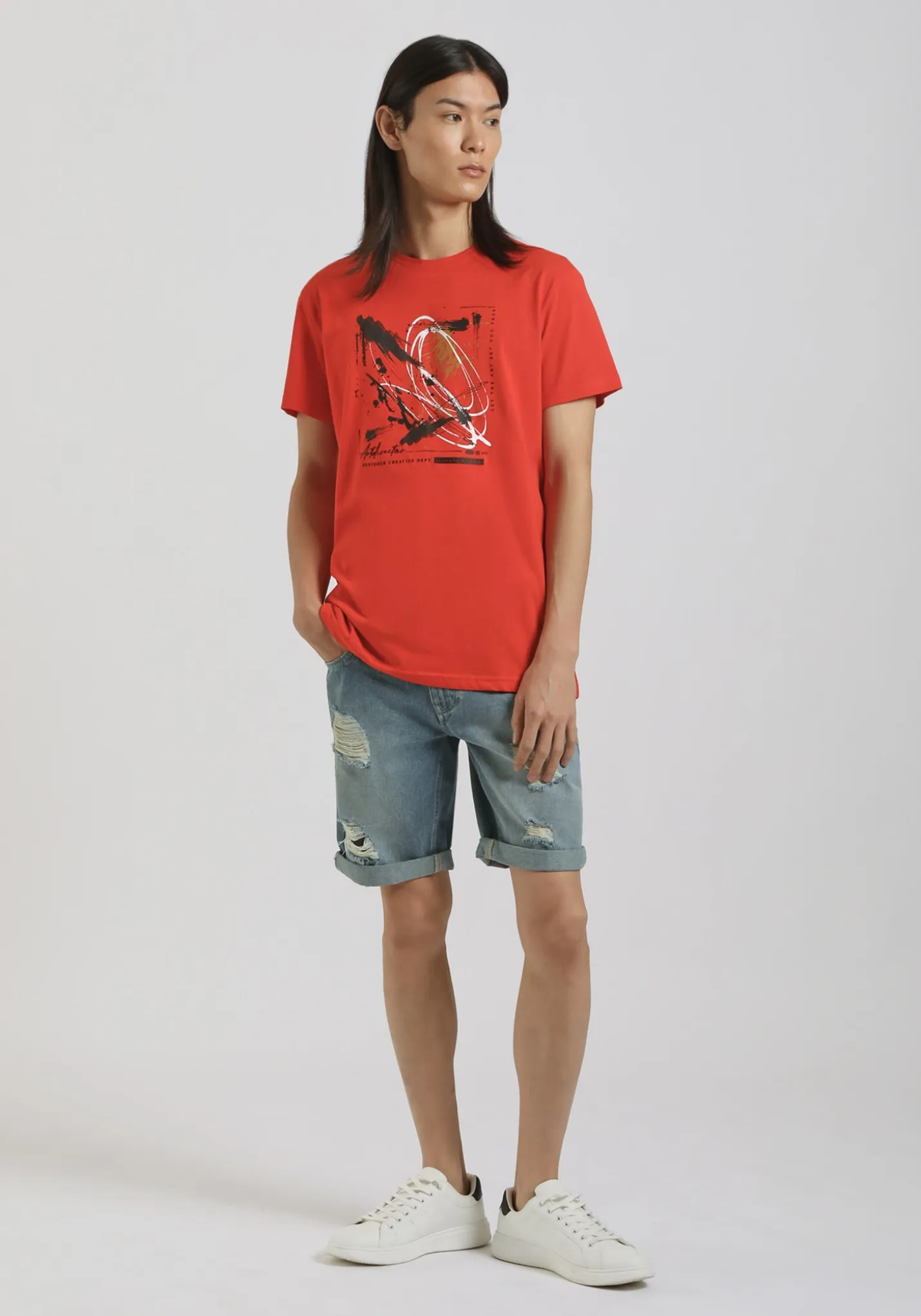 T-shirt 100% cotone con stampa