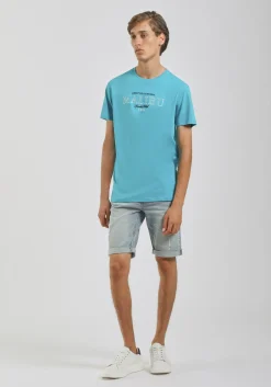 T-shirt 100% cotone con stampa