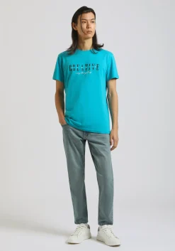 T-shirt 100% cotone con stampa