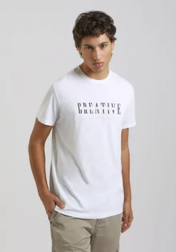 T-shirt 100% cotone con stampa