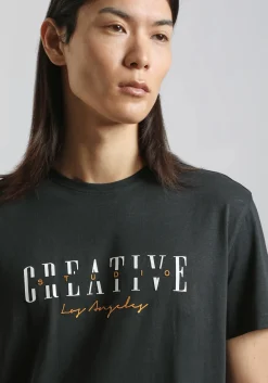 T-shirt 100% cotone con stampa