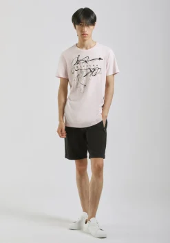 T-shirt 100% cotone con stampa