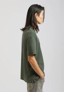 T-shirt effetto lavato con stampa