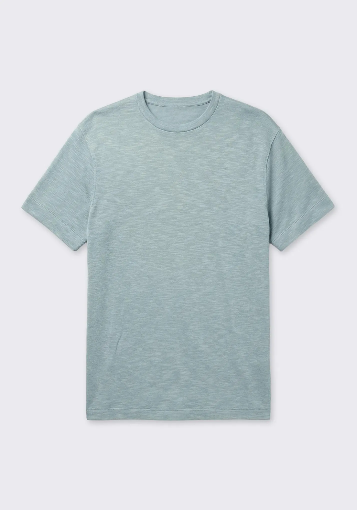T-shirt effetto lino