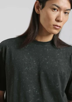 T-shirt effetto marmorizzato