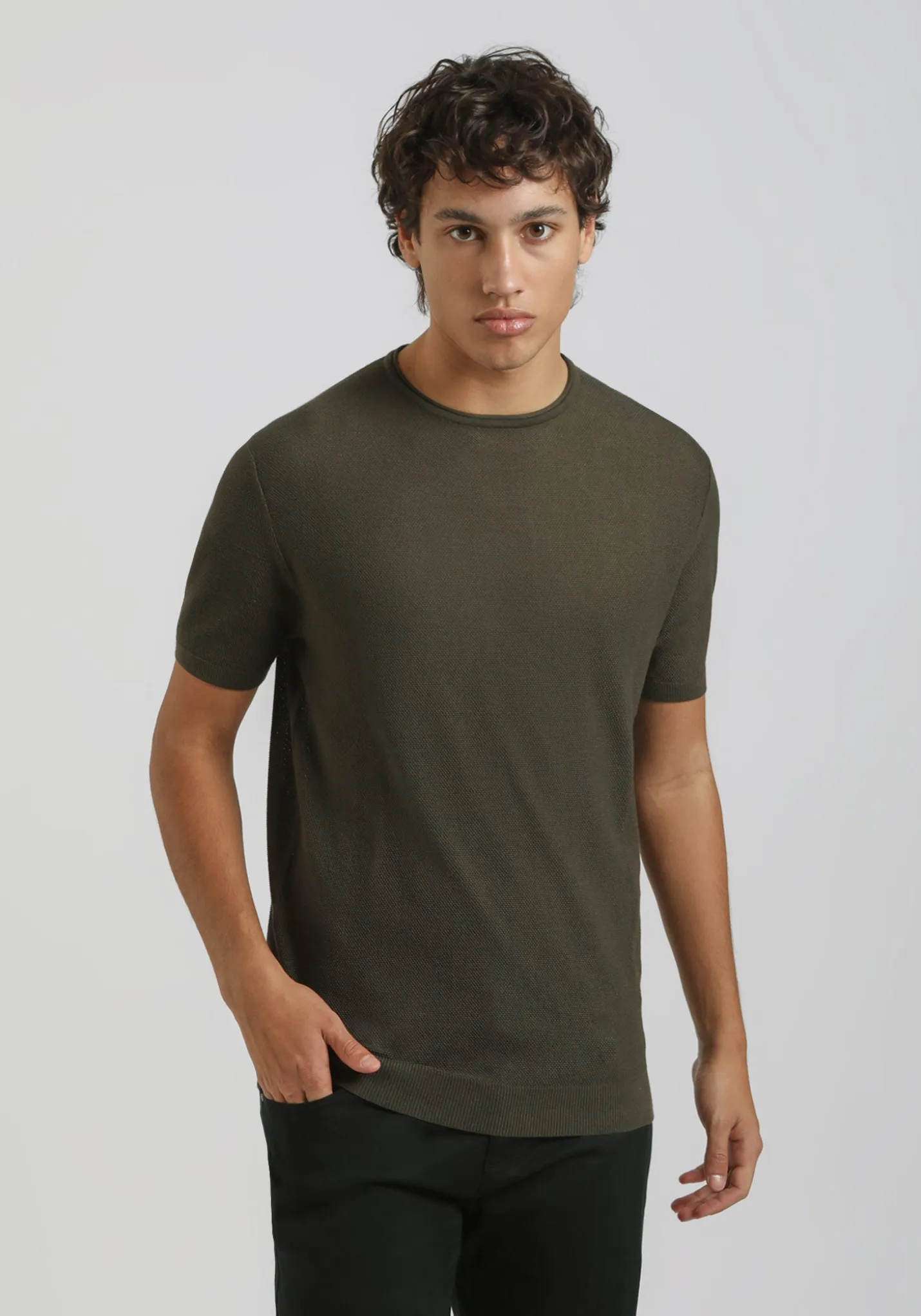 T-shirt in maglia